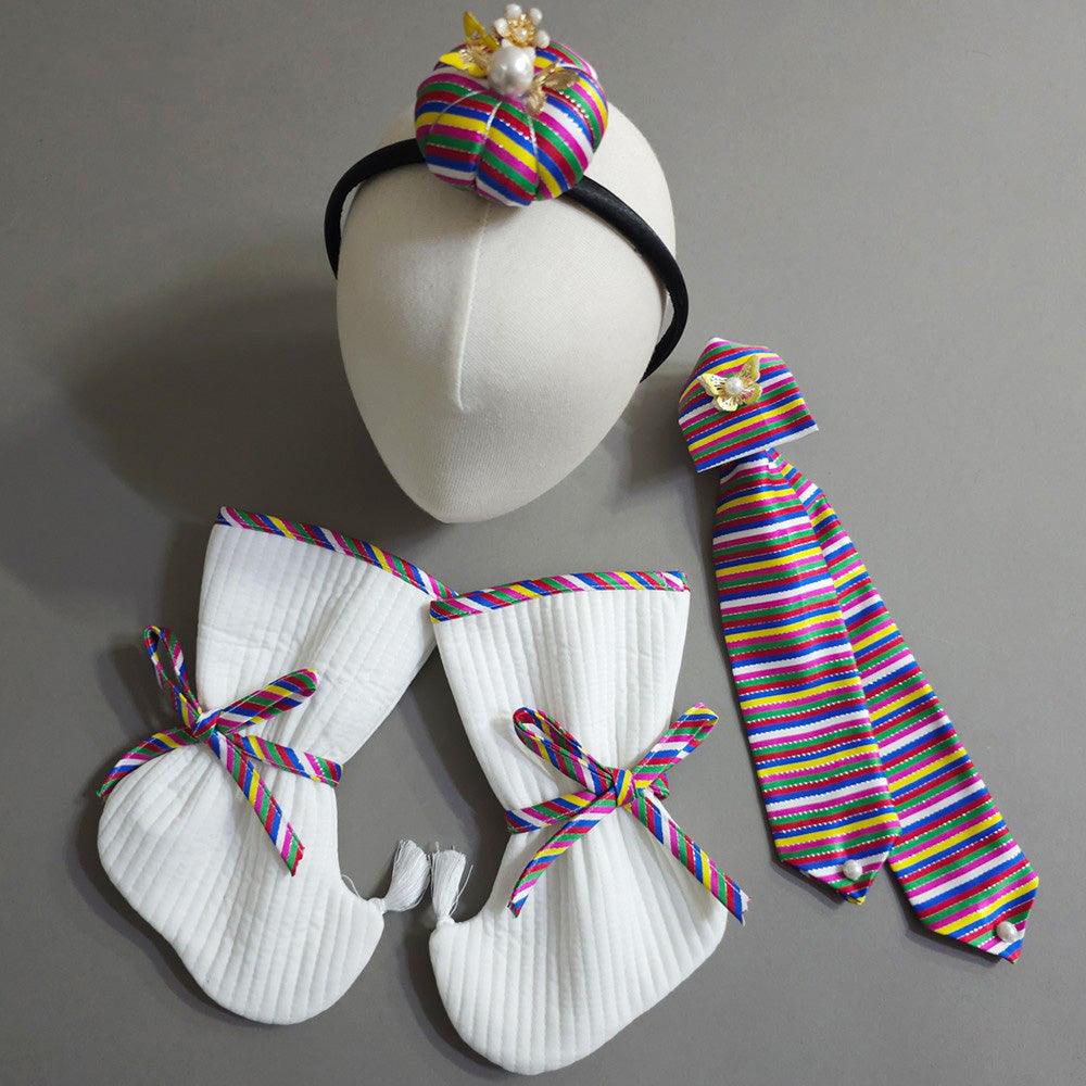 Pearl Saekdong Pumpkin Headband - Native Korean
