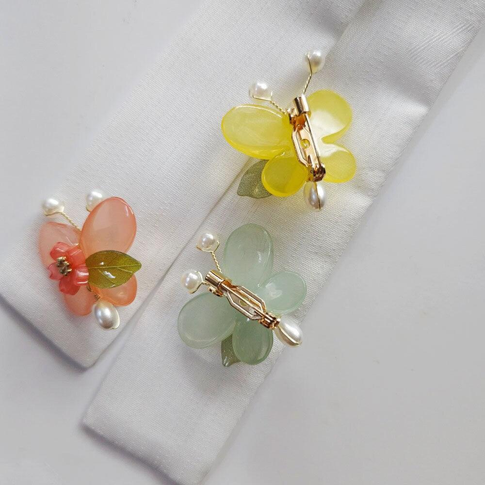 Pearls Butterfly Brooch - Native Korean