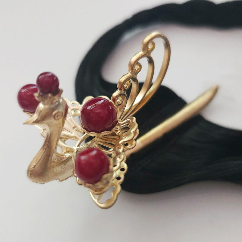 Phoenix Wreath Hairpiece - Native Korean