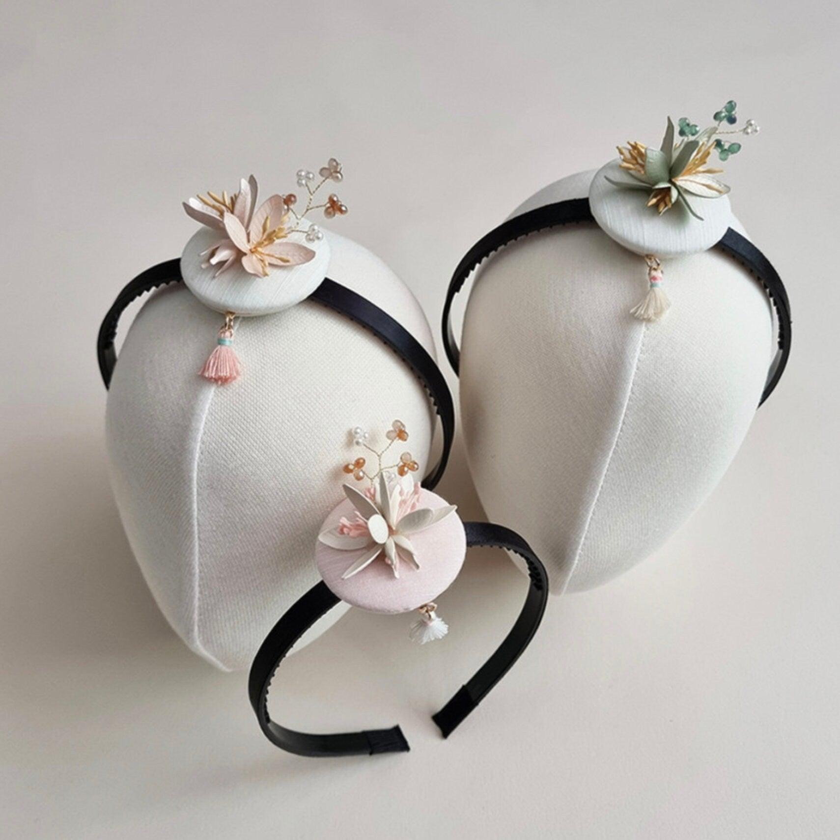 Rustic Floral Headband - Native Korean