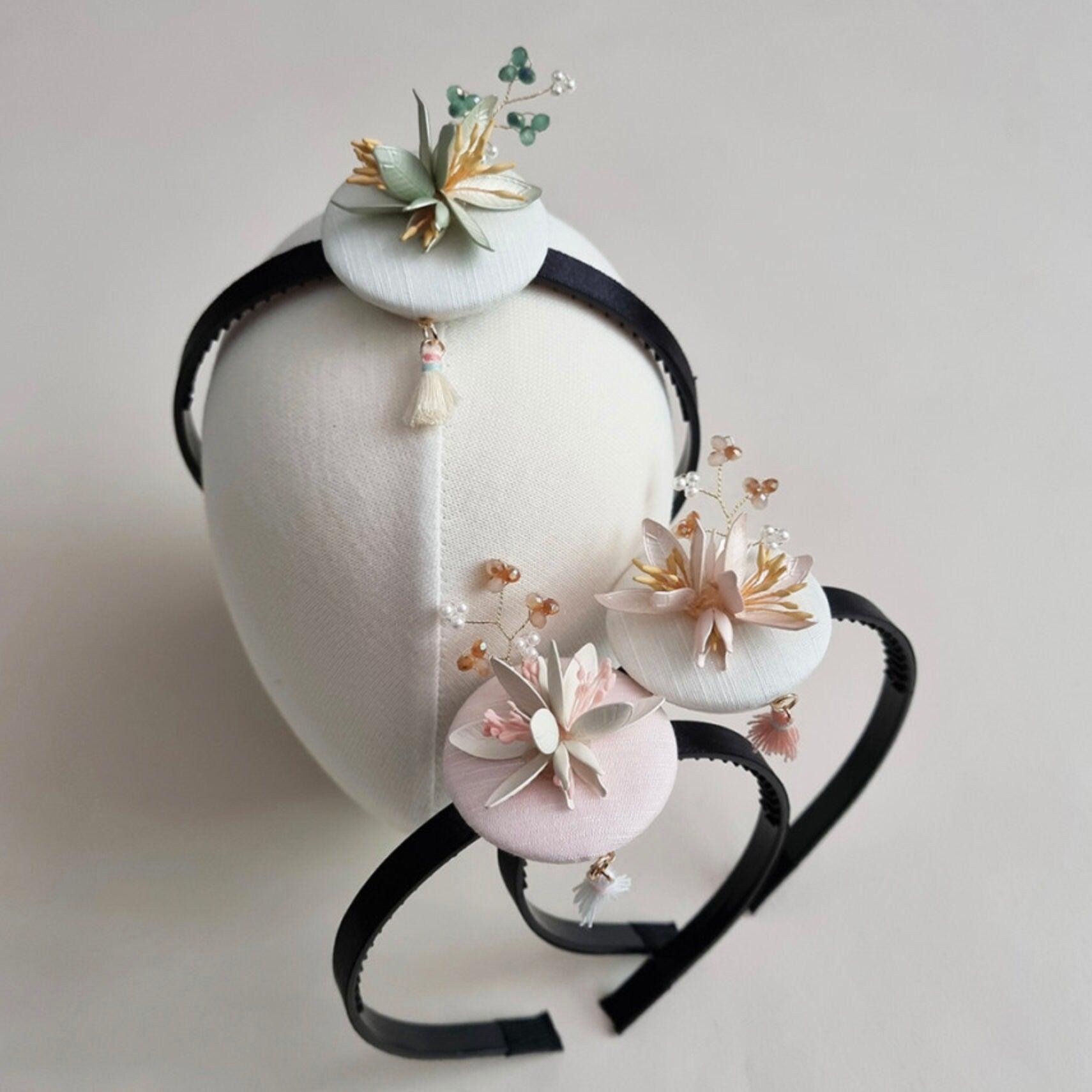 Rustic Floral Headband - Native Korean
