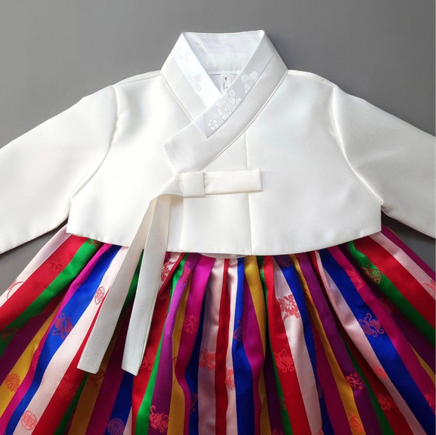 Saekdong Girl Hanbok (1-7YR) - Native Korean