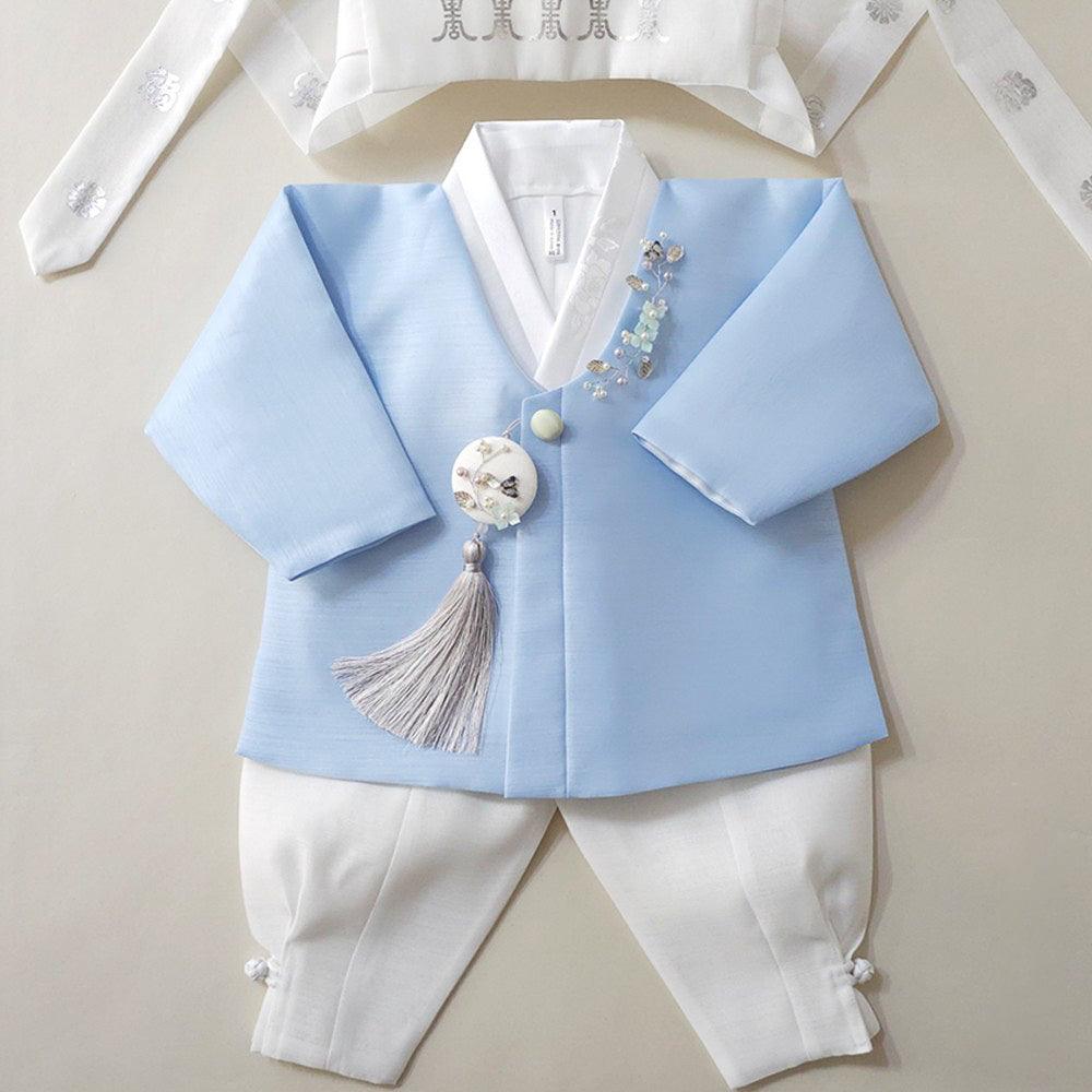 Sihoo Sky Boy Hanbok (100D-1YR) - Native Korean