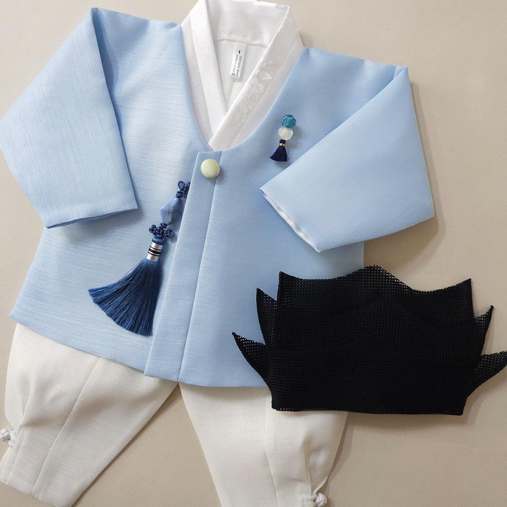 Sihoo Sky Boy Hanbok (100D-1YR) - Native Korean
