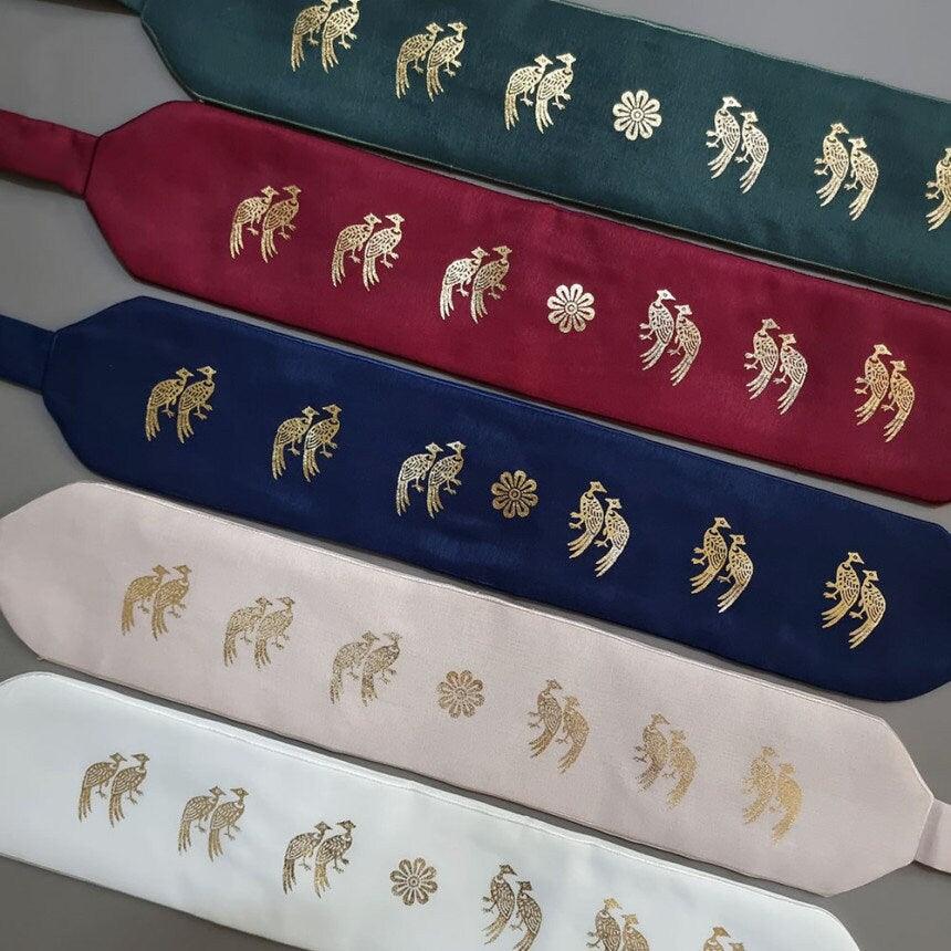 Silver Gold Foil Dol Belt - Native Korean