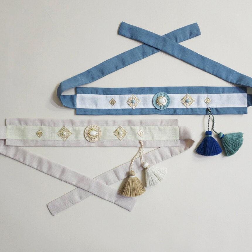 Stone Tassel Dol Belt - Native Korean
