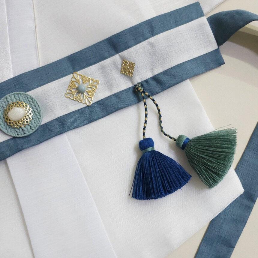 Stone Tassel Dol Belt - Native Korean