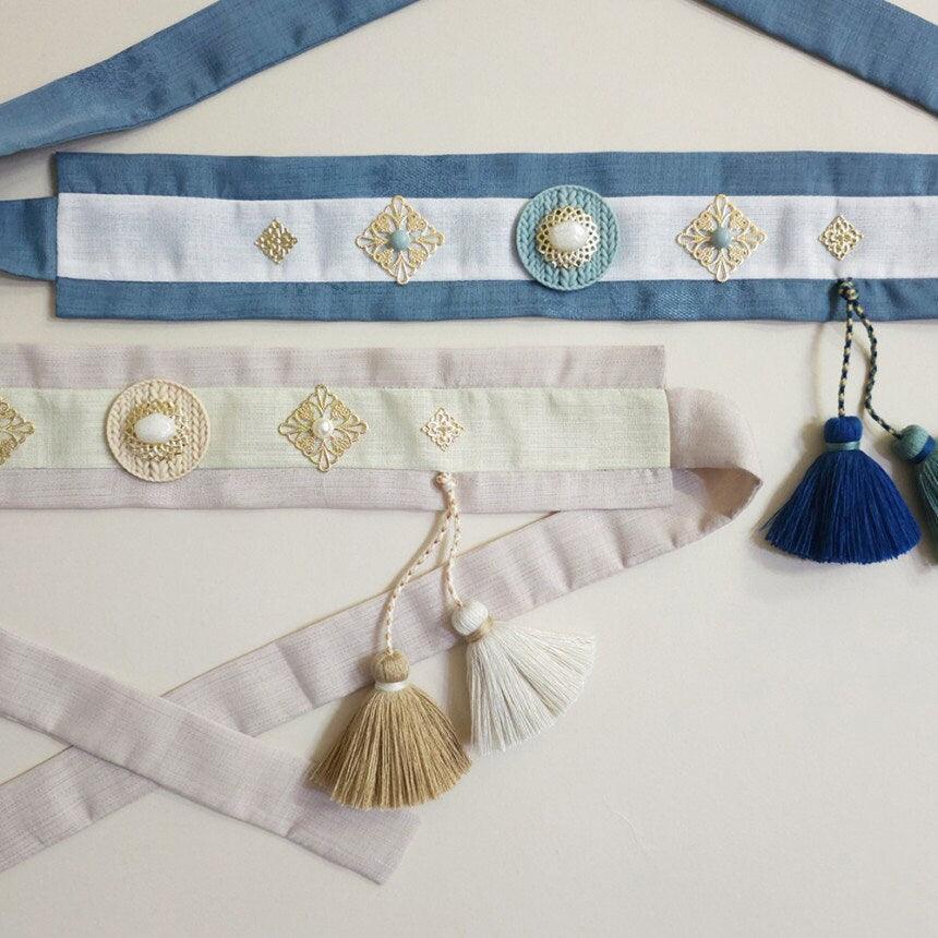 Stone Tassel Dol Belt - Native Korean