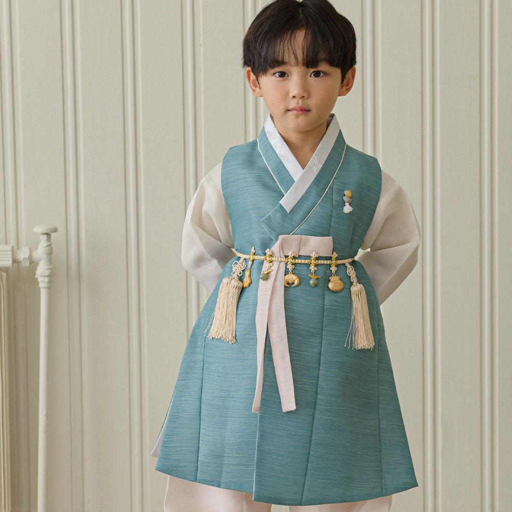 Sunwoo Sky Boy Hanbok (1-12YR) - Native Korean