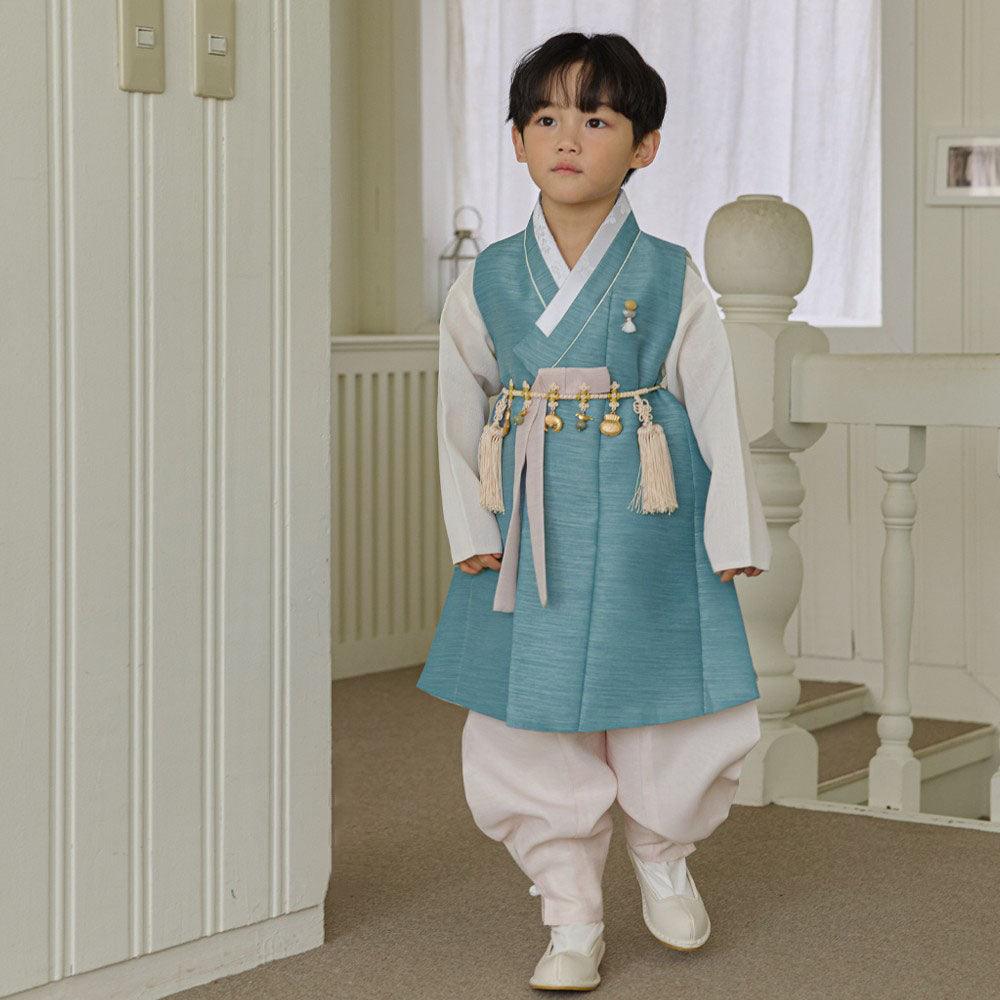 Sunwoo Sky Boy Hanbok (1-12YR) - Native Korean