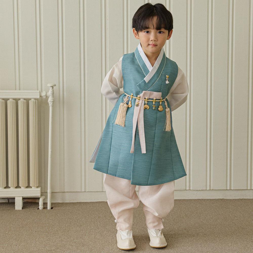 Sunwoo Sky Boy Hanbok (1-12YR) - Native Korean