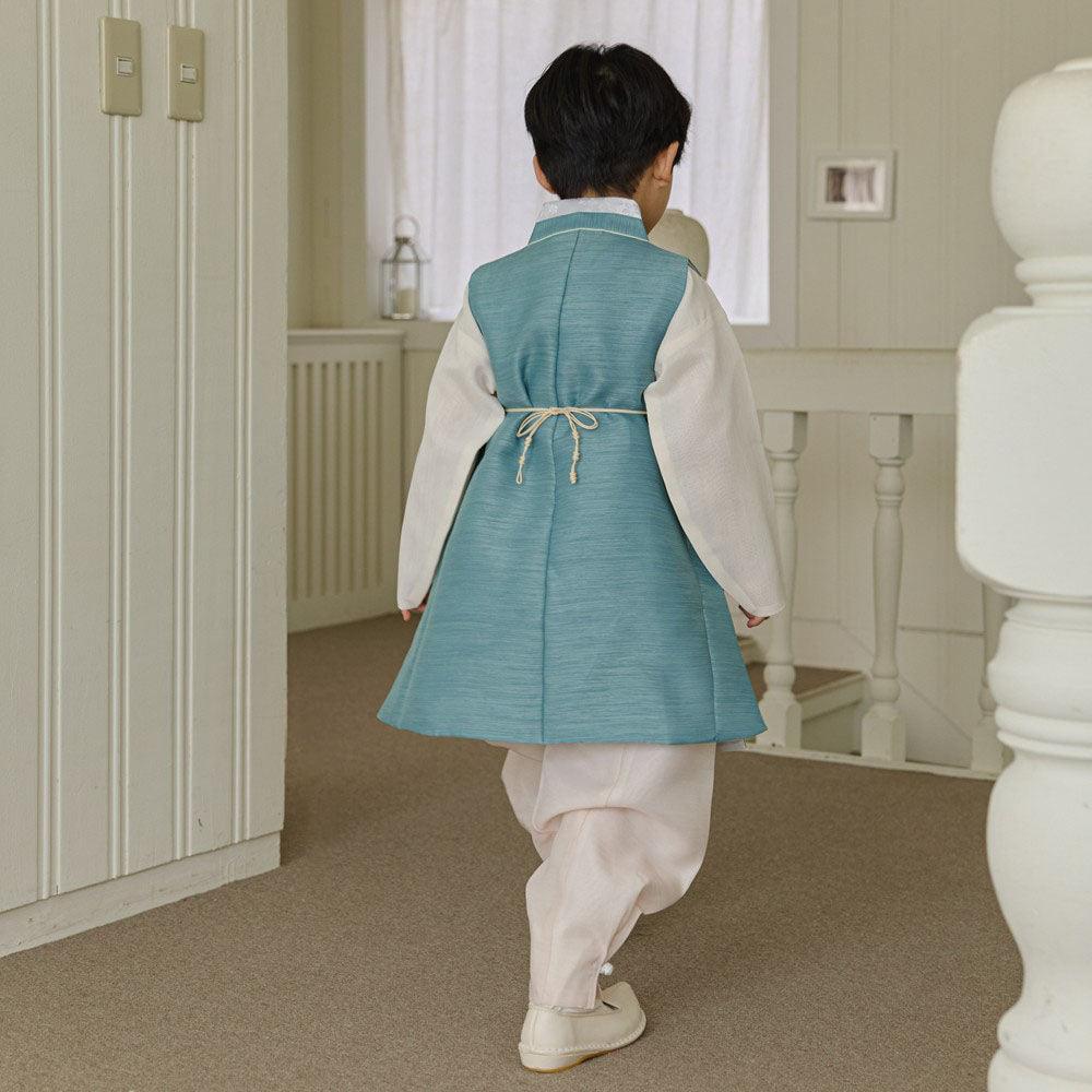 Sunwoo Sky Boy Hanbok (1-12YR) - Native Korean