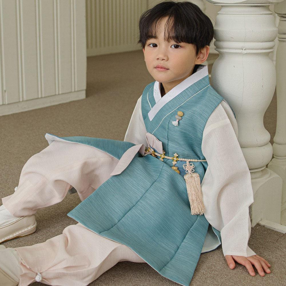 Sunwoo Sky Boy Hanbok (1-12YR) - Native Korean