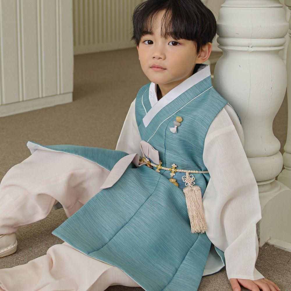 Sunwoo Sky Boy Hanbok (1-12YR) - Native Korean
