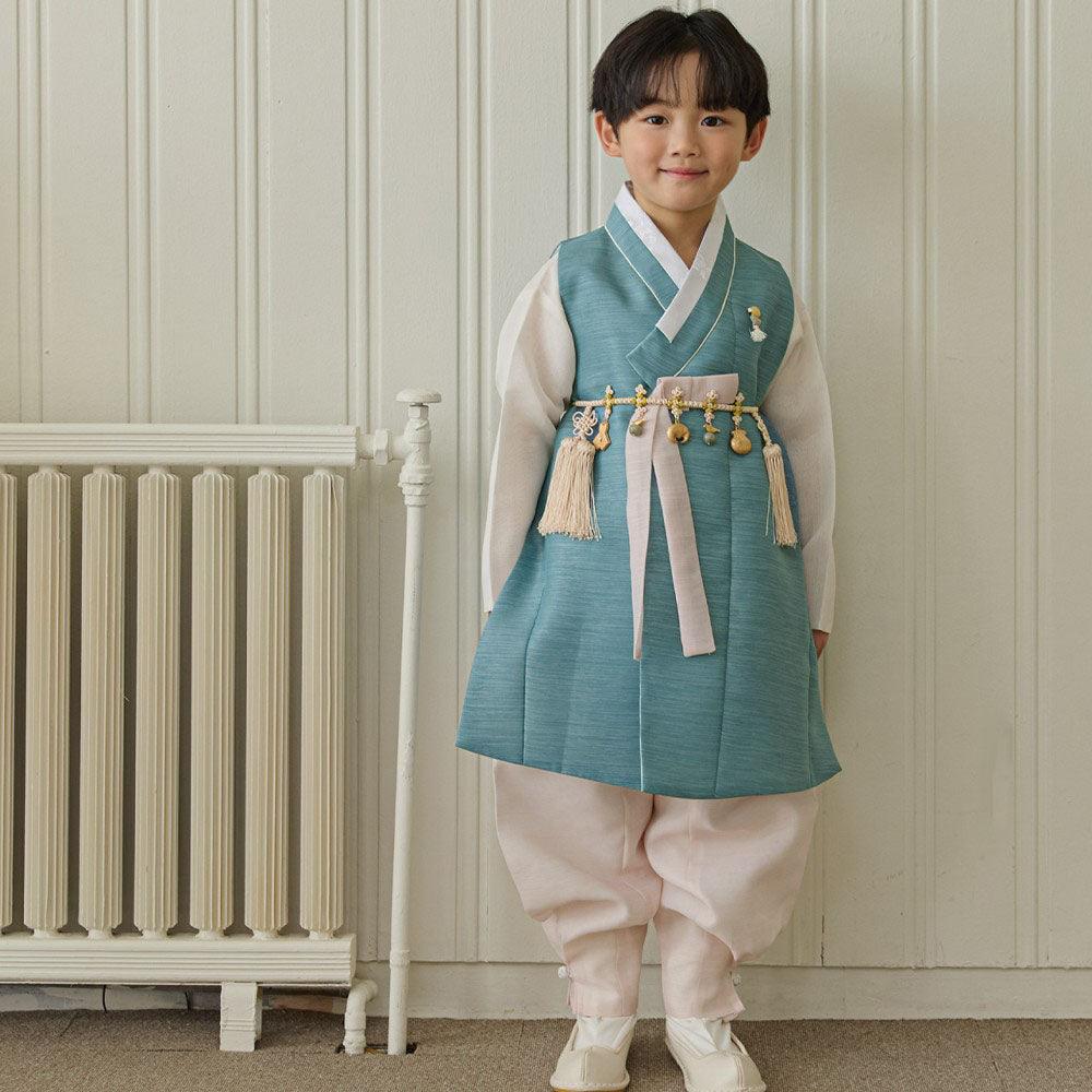 Sunwoo Sky Boy Hanbok (1-12YR) - Native Korean