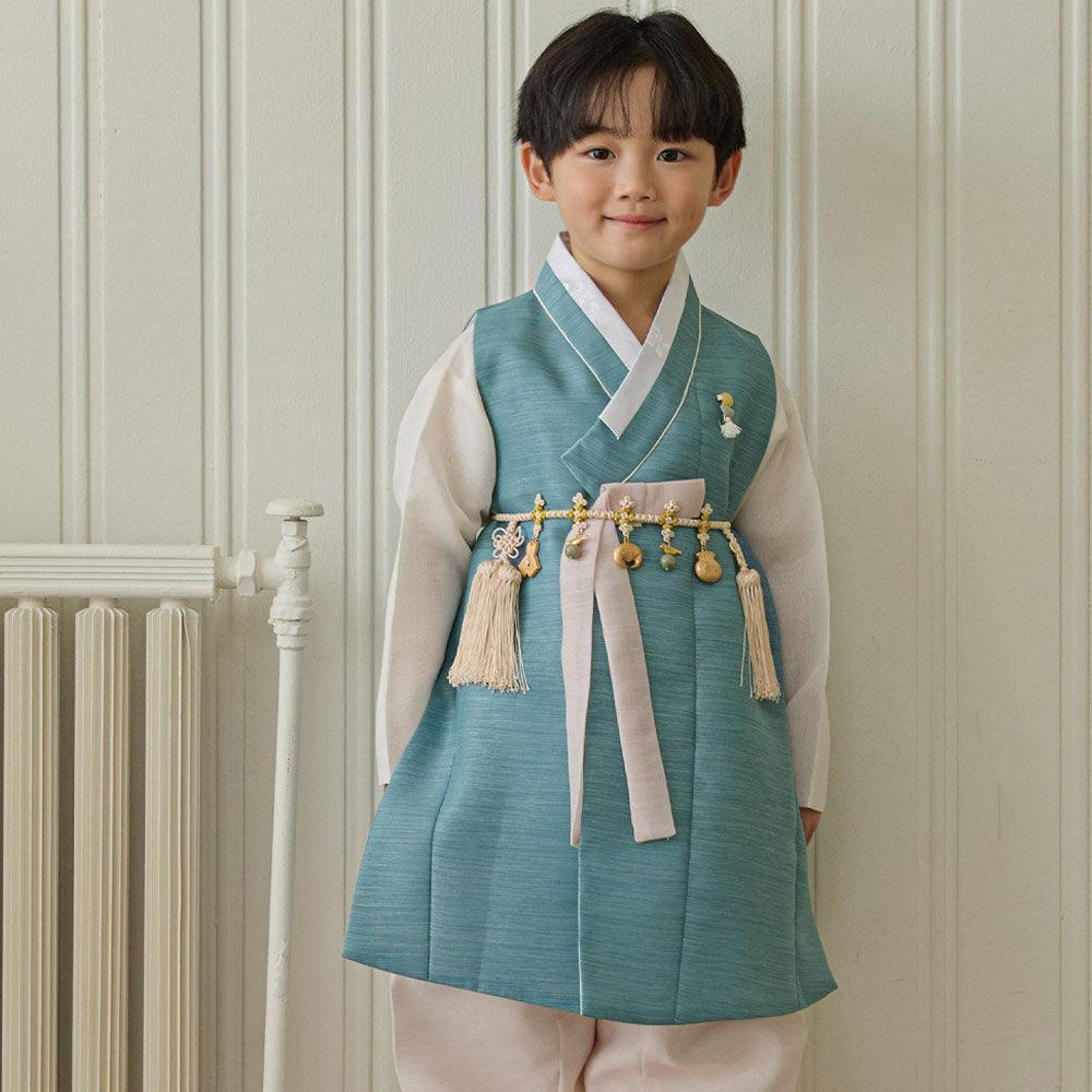 Sunwoo Sky Boy Hanbok (1-12YR) - Native Korean