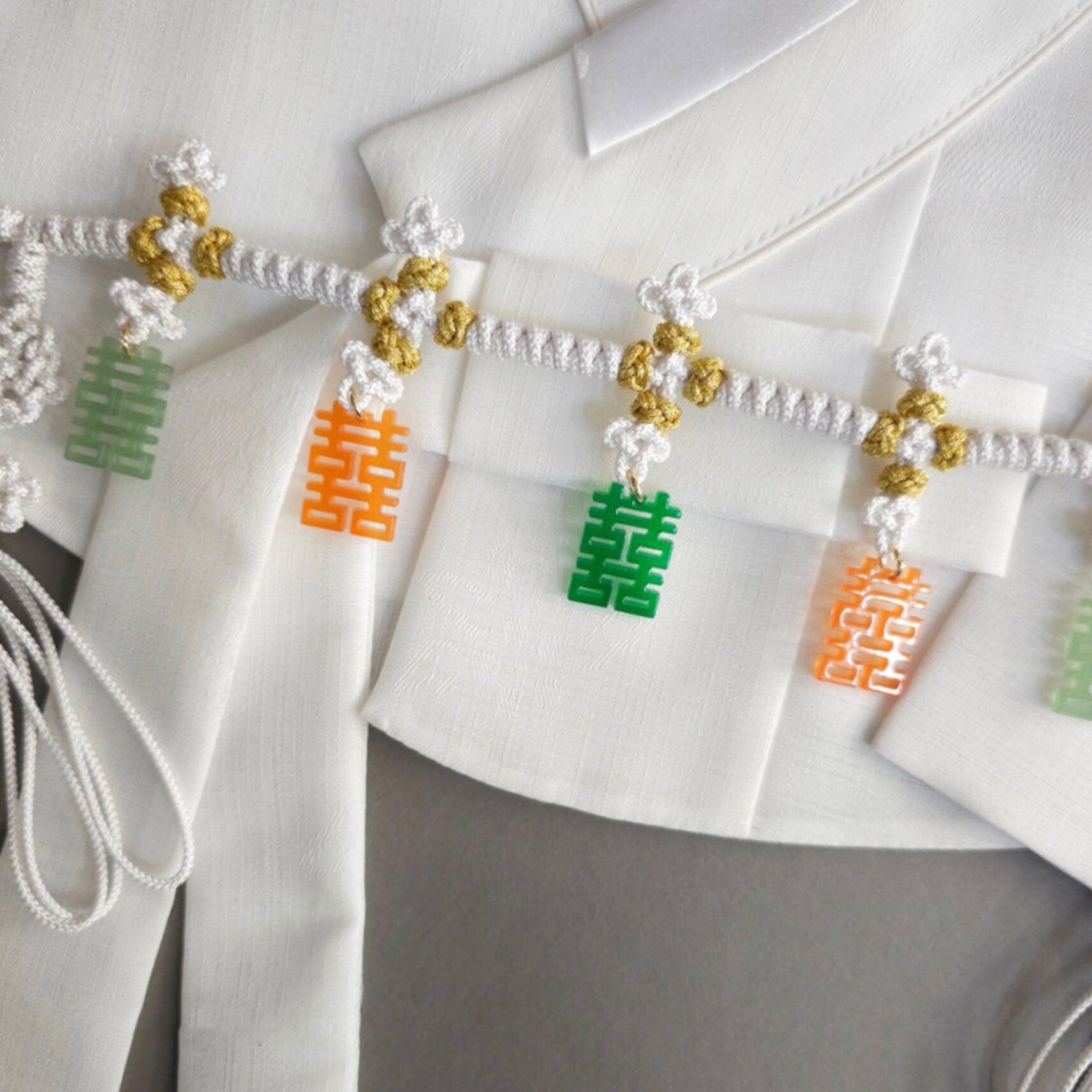 Traditional Ornaments Knotted Belt - Native Korean