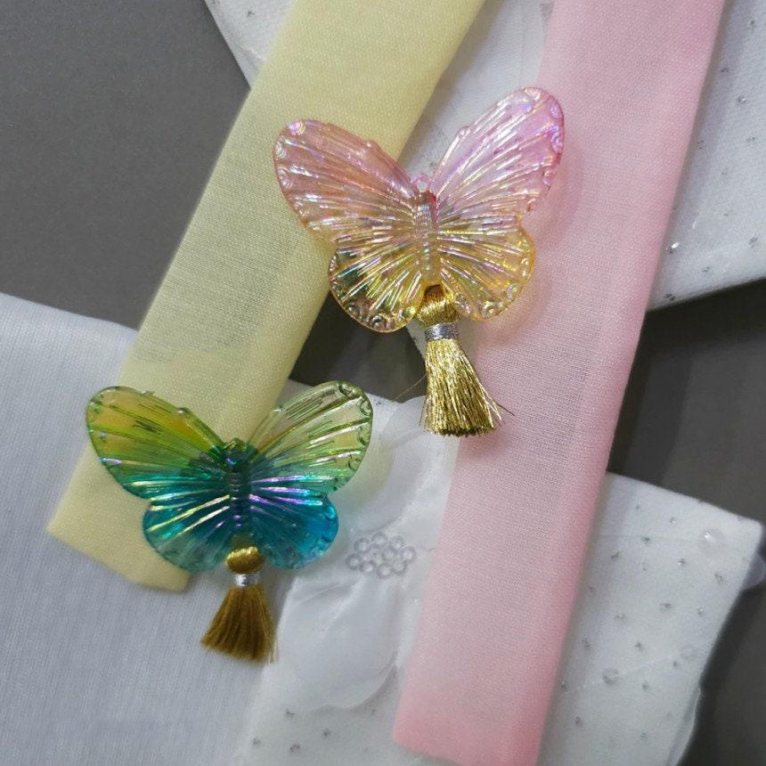 Two Tone Butterfly Brooch - Native Korean