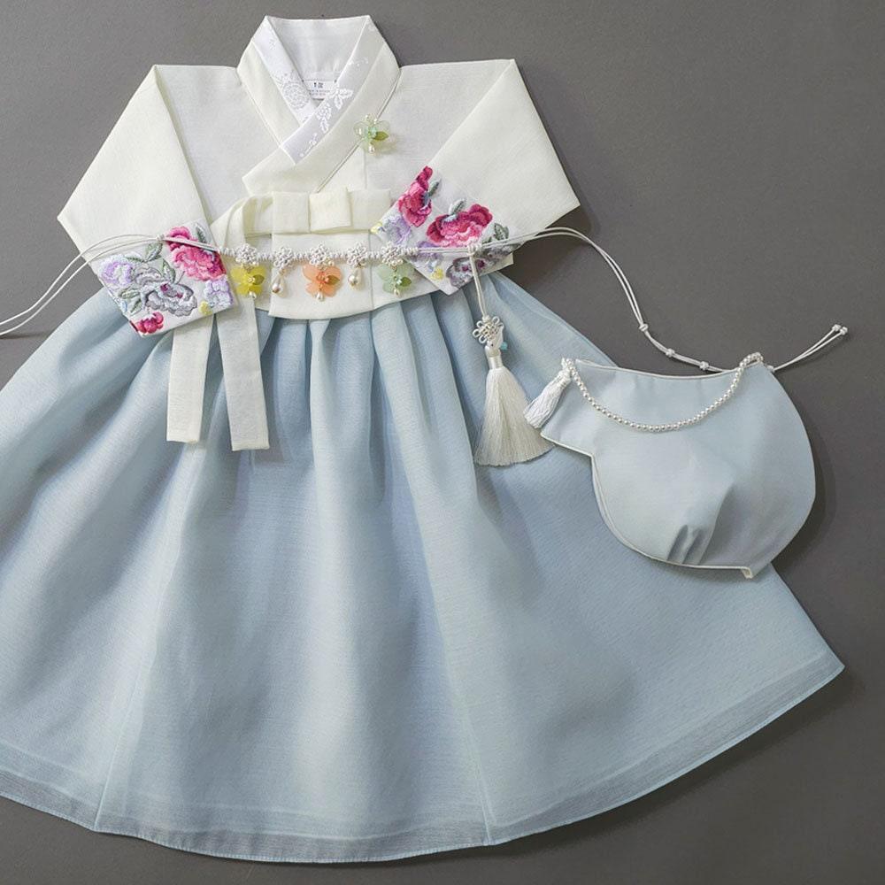 Yedong Embroidery Sky Girl Hanbok(100D-15YR) - Native Korean