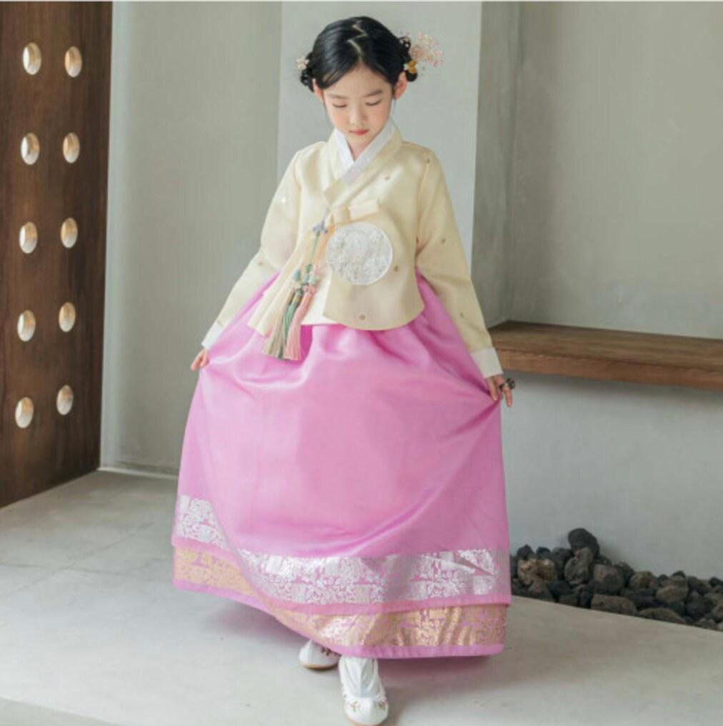 Yeonseo Pink Girl Hanbok (1-9YR) - Native Korean