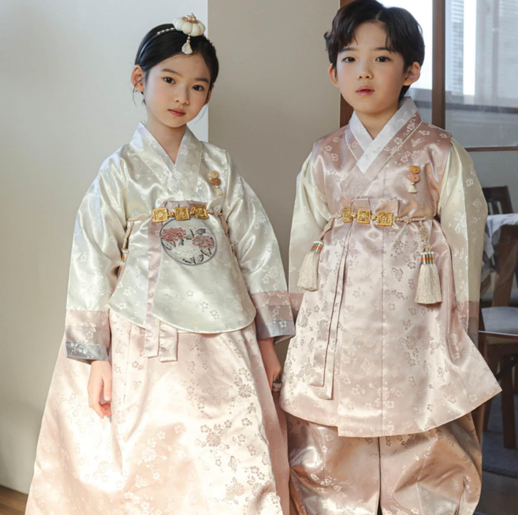 Yunjae Dangui B.Pink Girl Hanbok (100D-15YR) - Native Korean