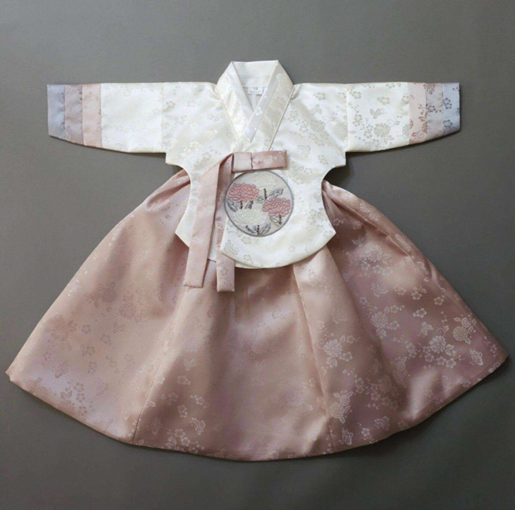 Yunjae Dangui B.Pink Girl Hanbok (100D-15YR) - Native Korean