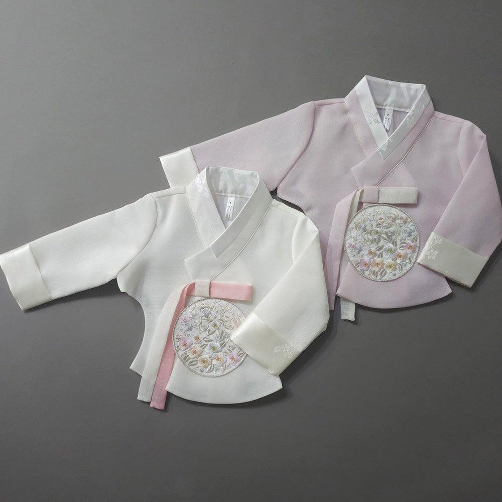 Yurim Gold Foil Mint Skirt Girl Hanbok (1-10YR) - Native Korean
