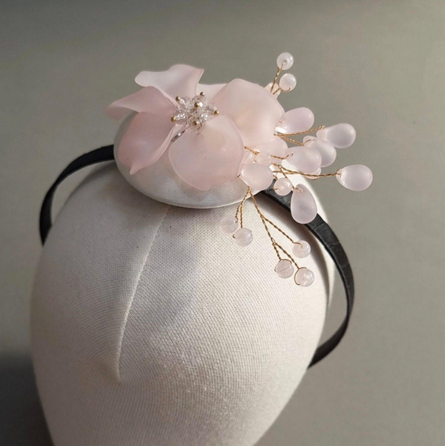 Blush Flower Headband - Native Korean