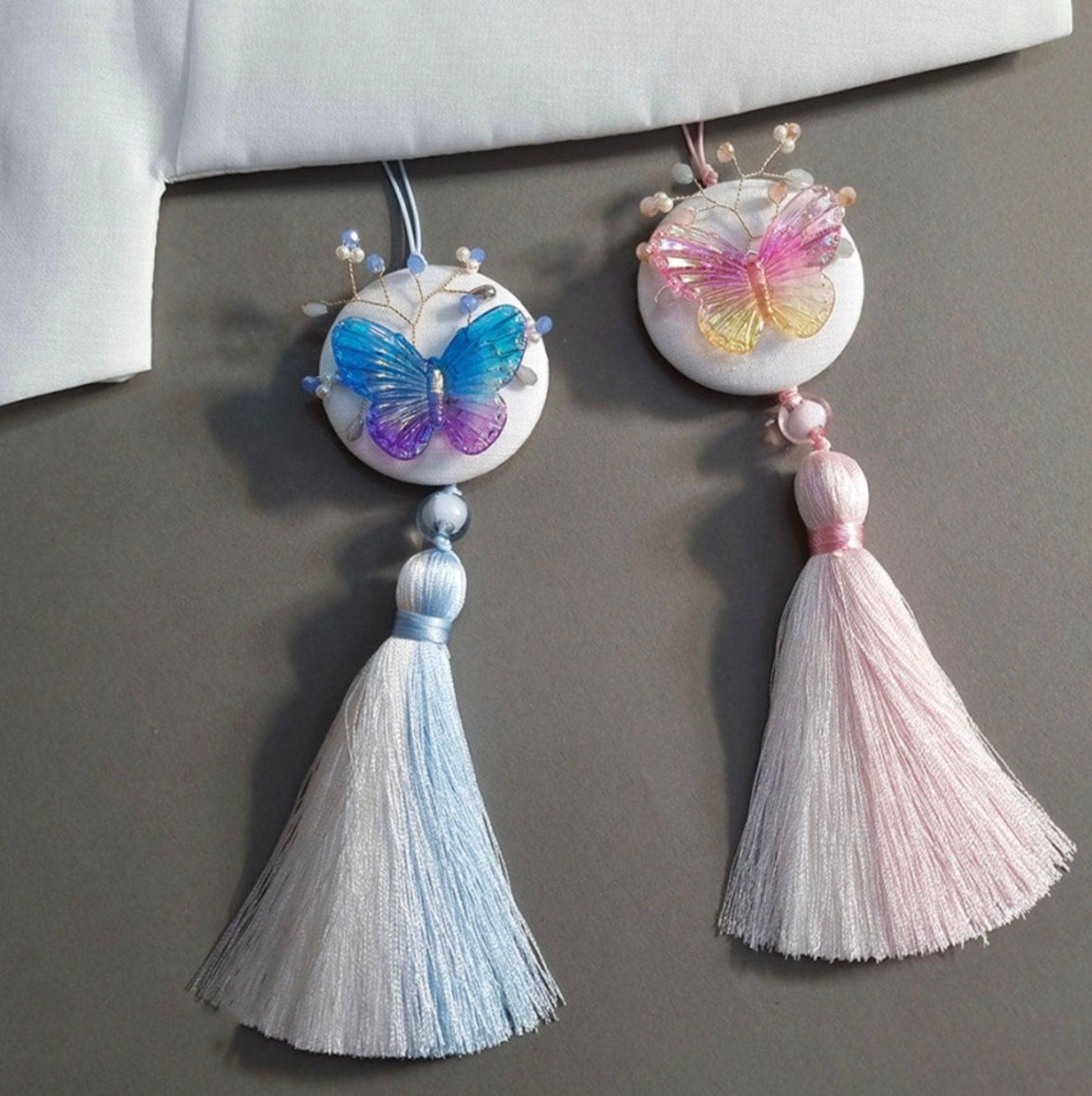 Candy Butterfly Tassel Norigae - Native Korean