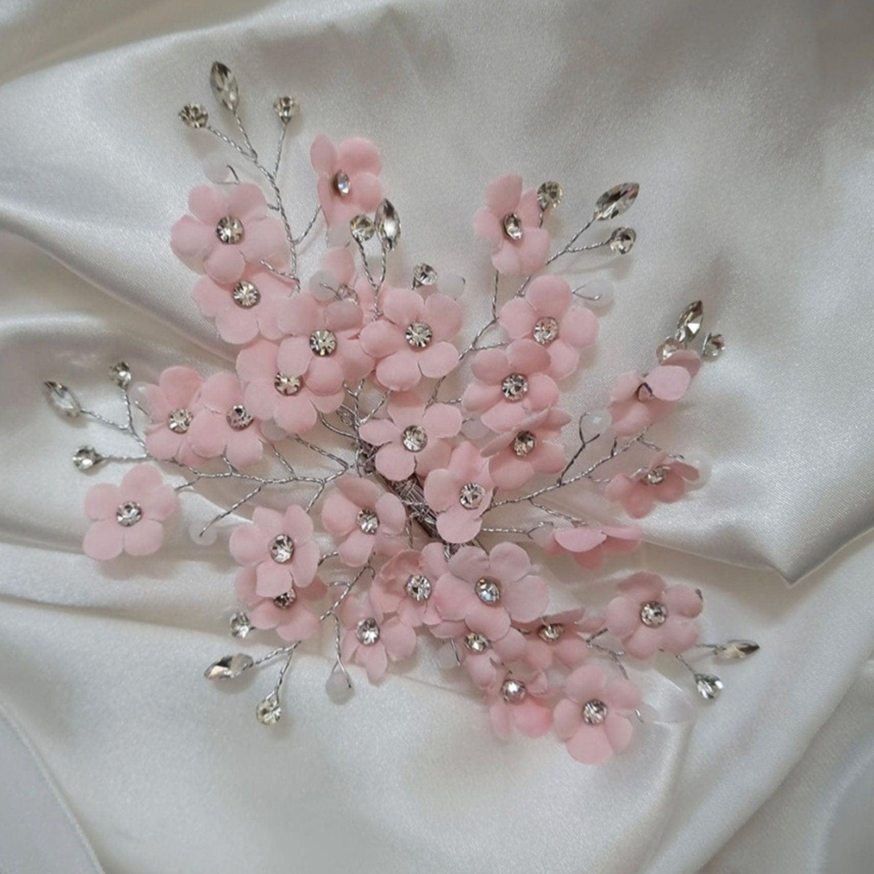 Cherry Blossoms Flower Hairpin - Native Korean