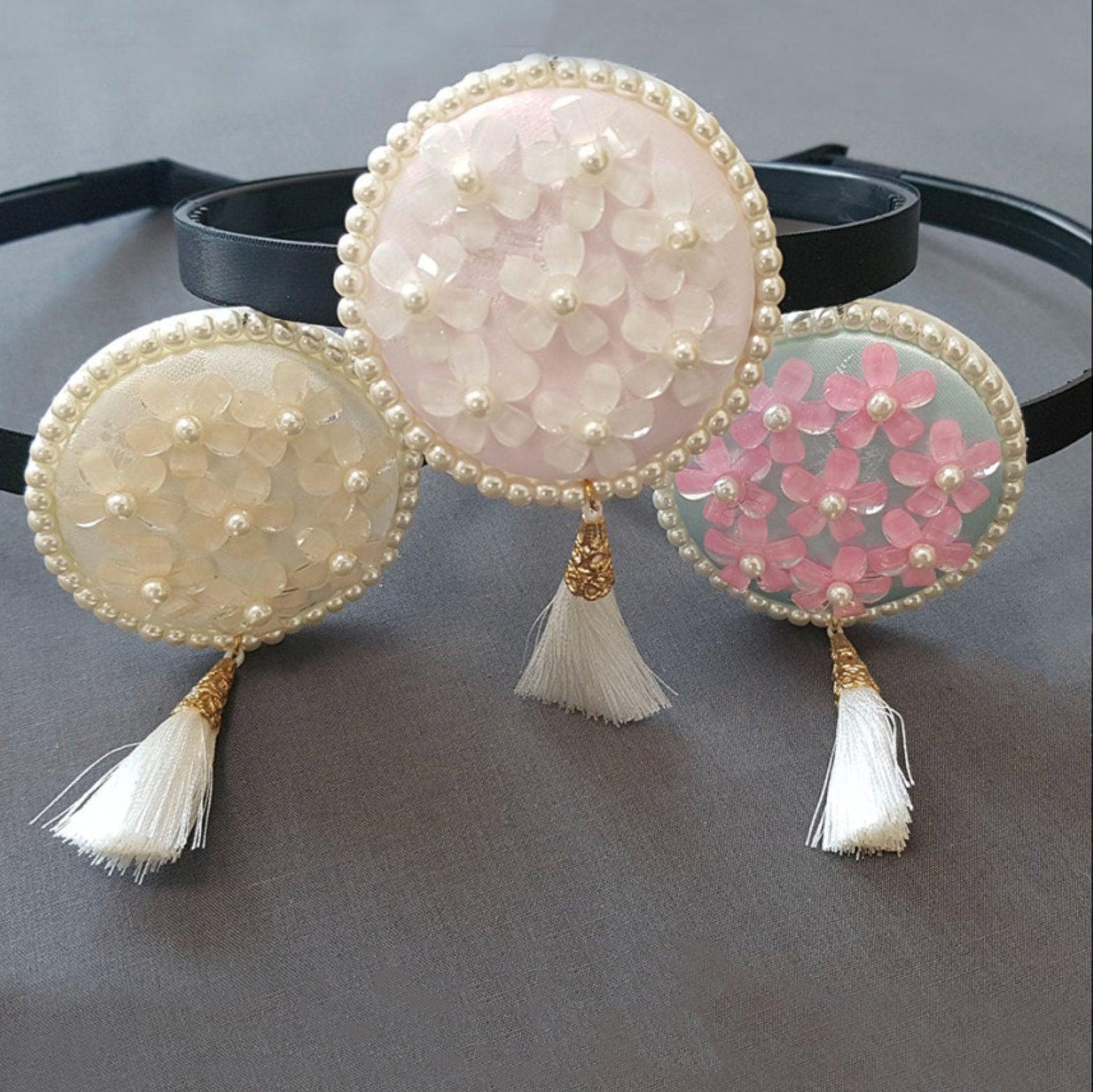 Cherry Blossoms Headband - Native Korean