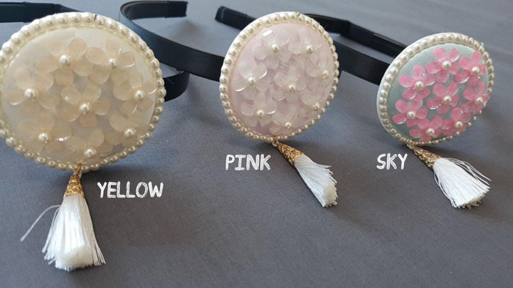 Cherry Blossoms Headband - Native Korean