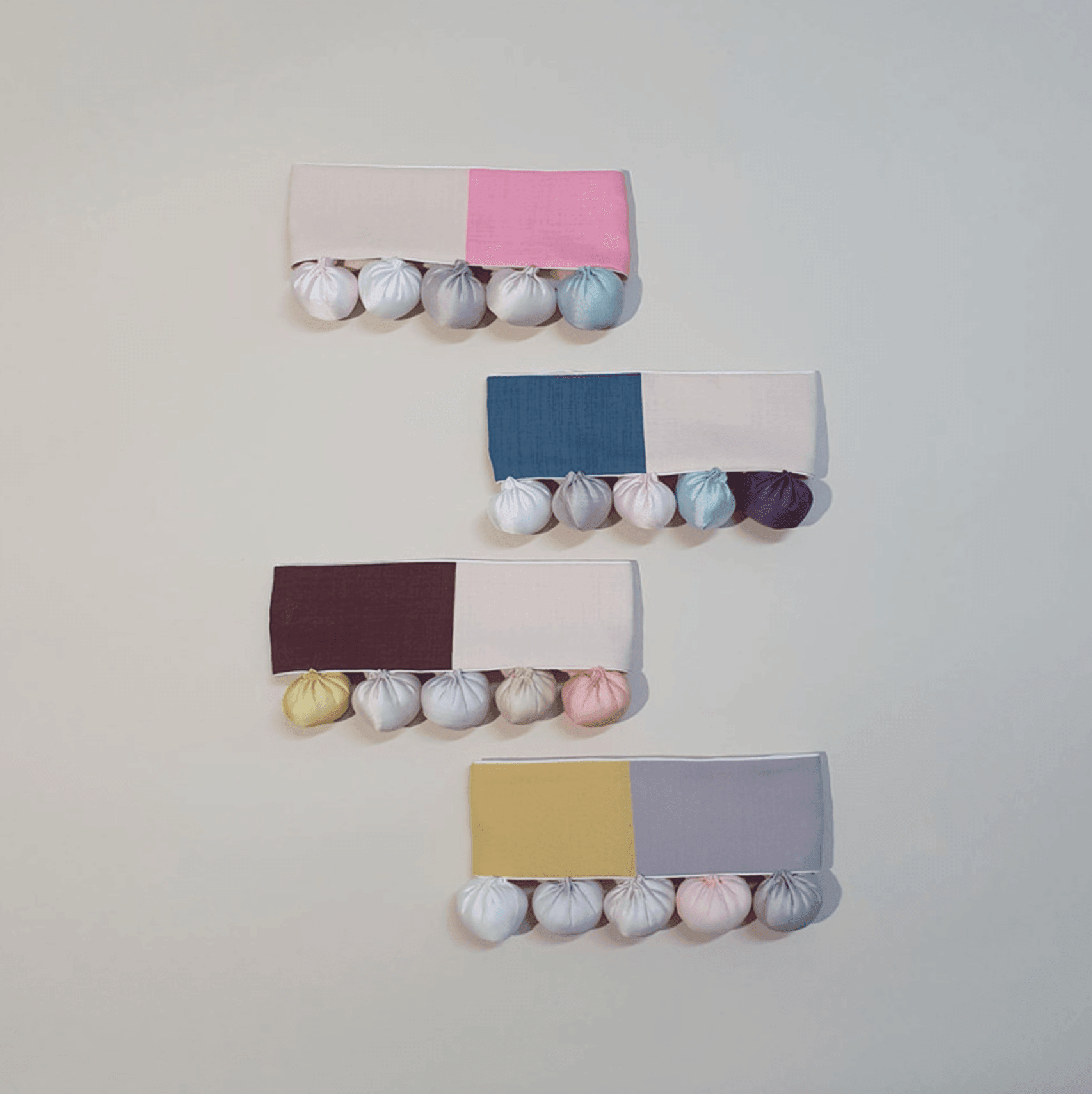 Color Block Bell Dol Belt - Native Korean
