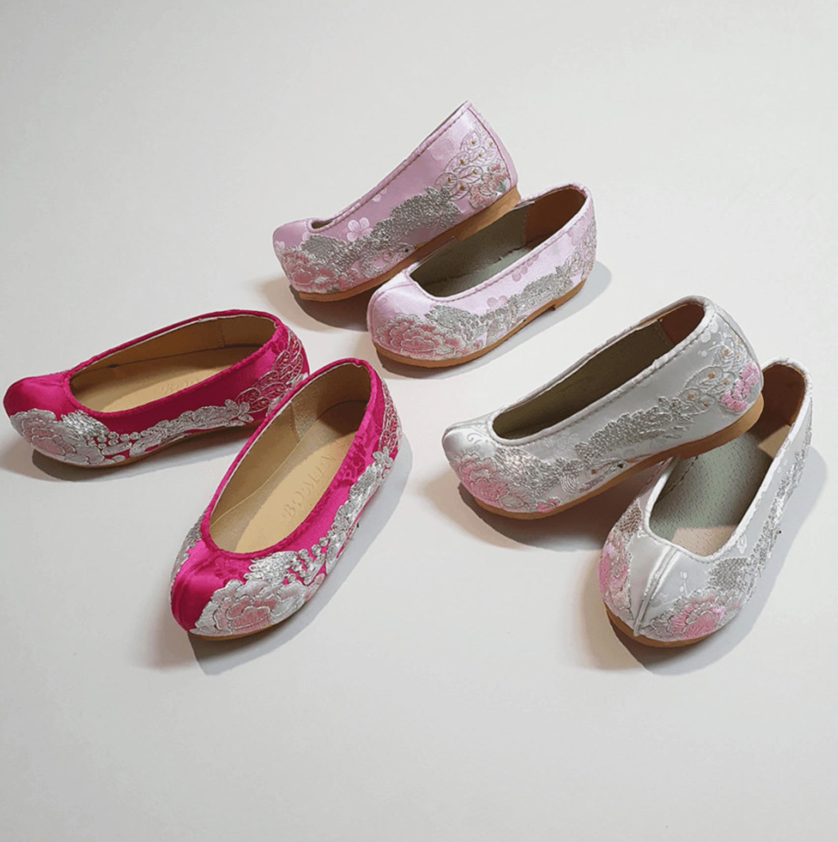 Dragon Girl Hanbok Shoes (130~140mm) - Native Korean