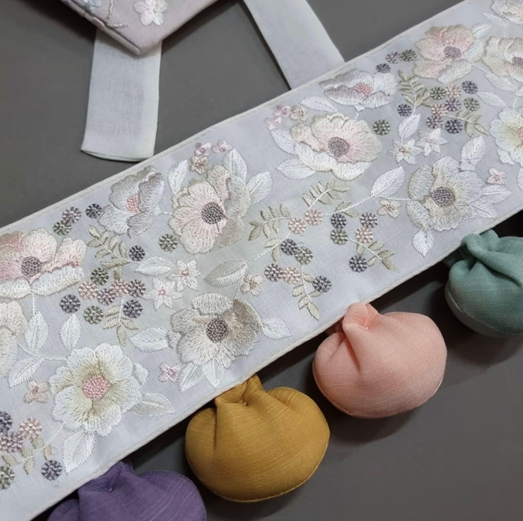 Floral Dol Belt - Native Korean