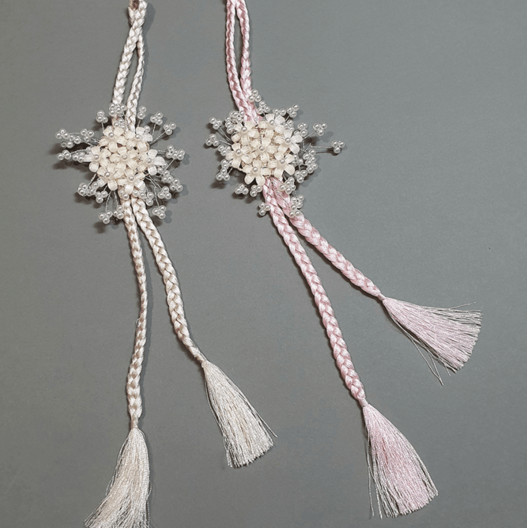 Flower Braided Norigae - Native Korean