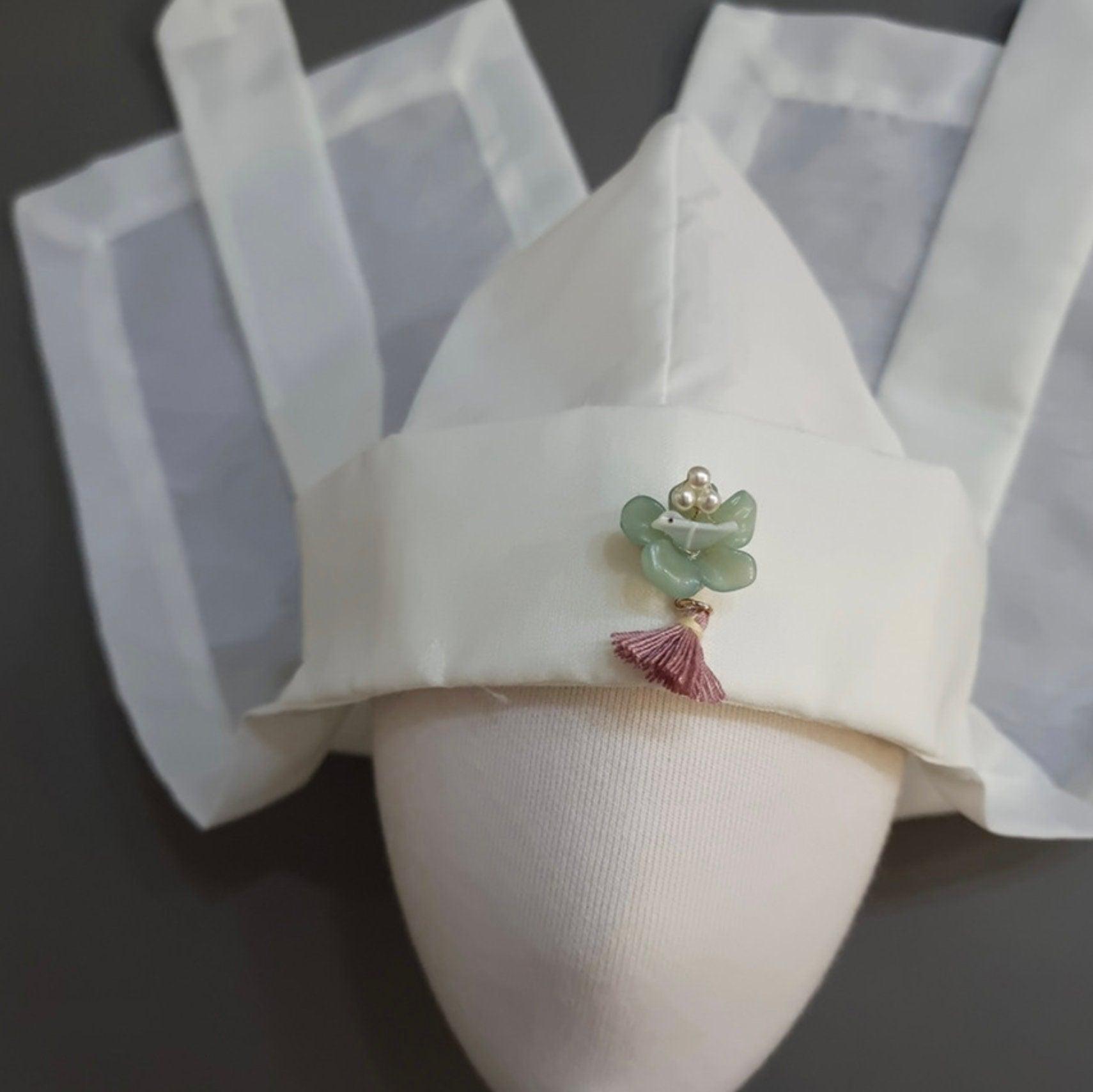 Flower Ivory Bokgun (3 colors - XS, S) - Native Korean