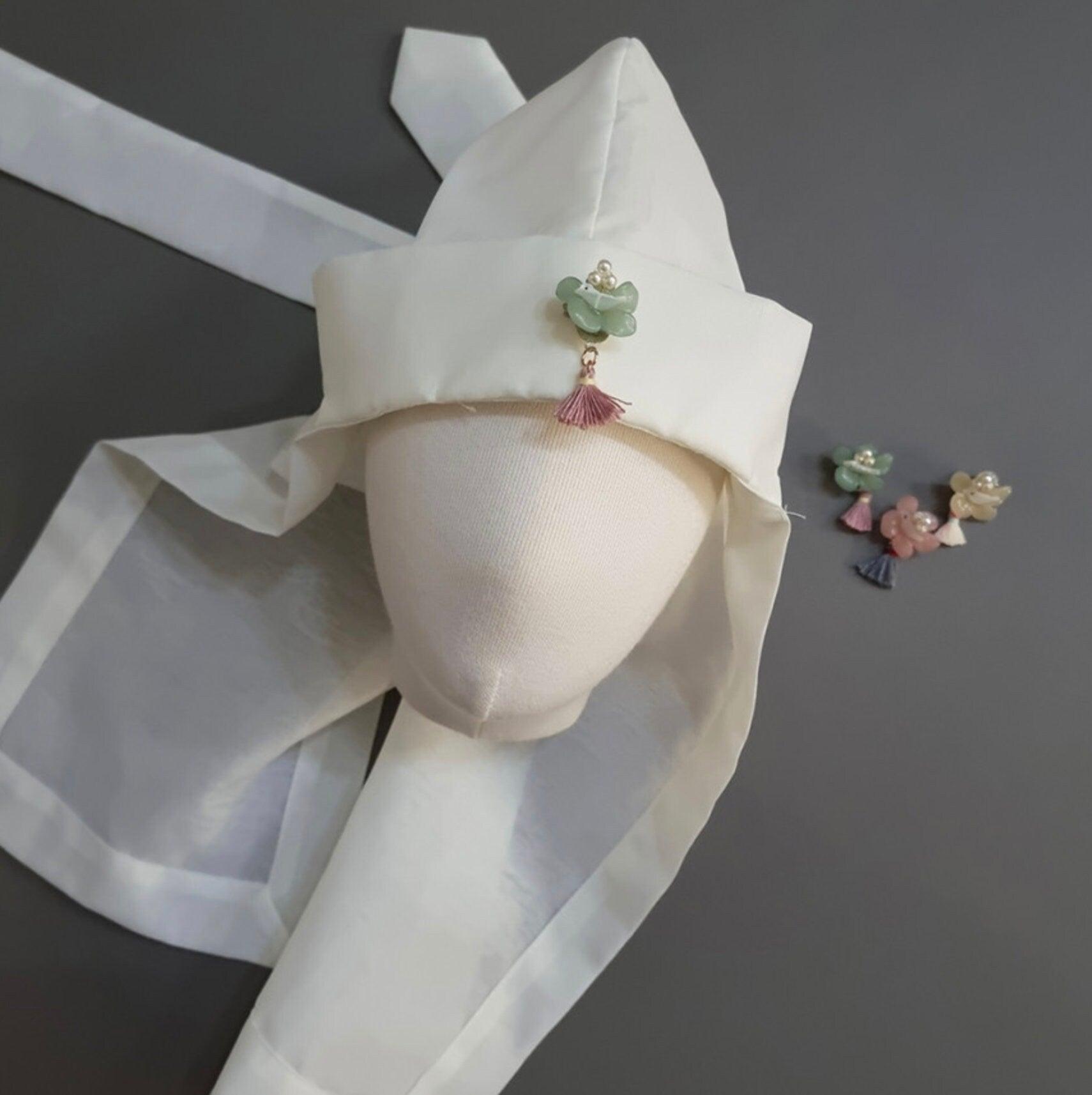Flower Ivory Bokgun (3 colors - XS, S) - Native Korean