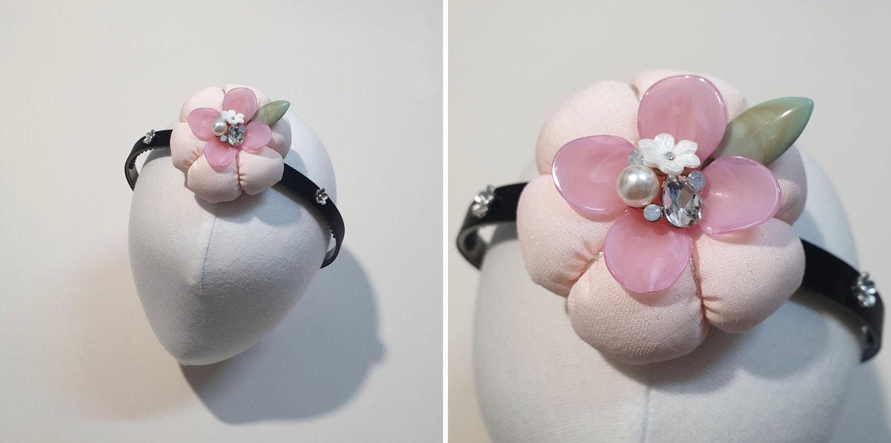 Flower Pumpkin Headband - Native Korean