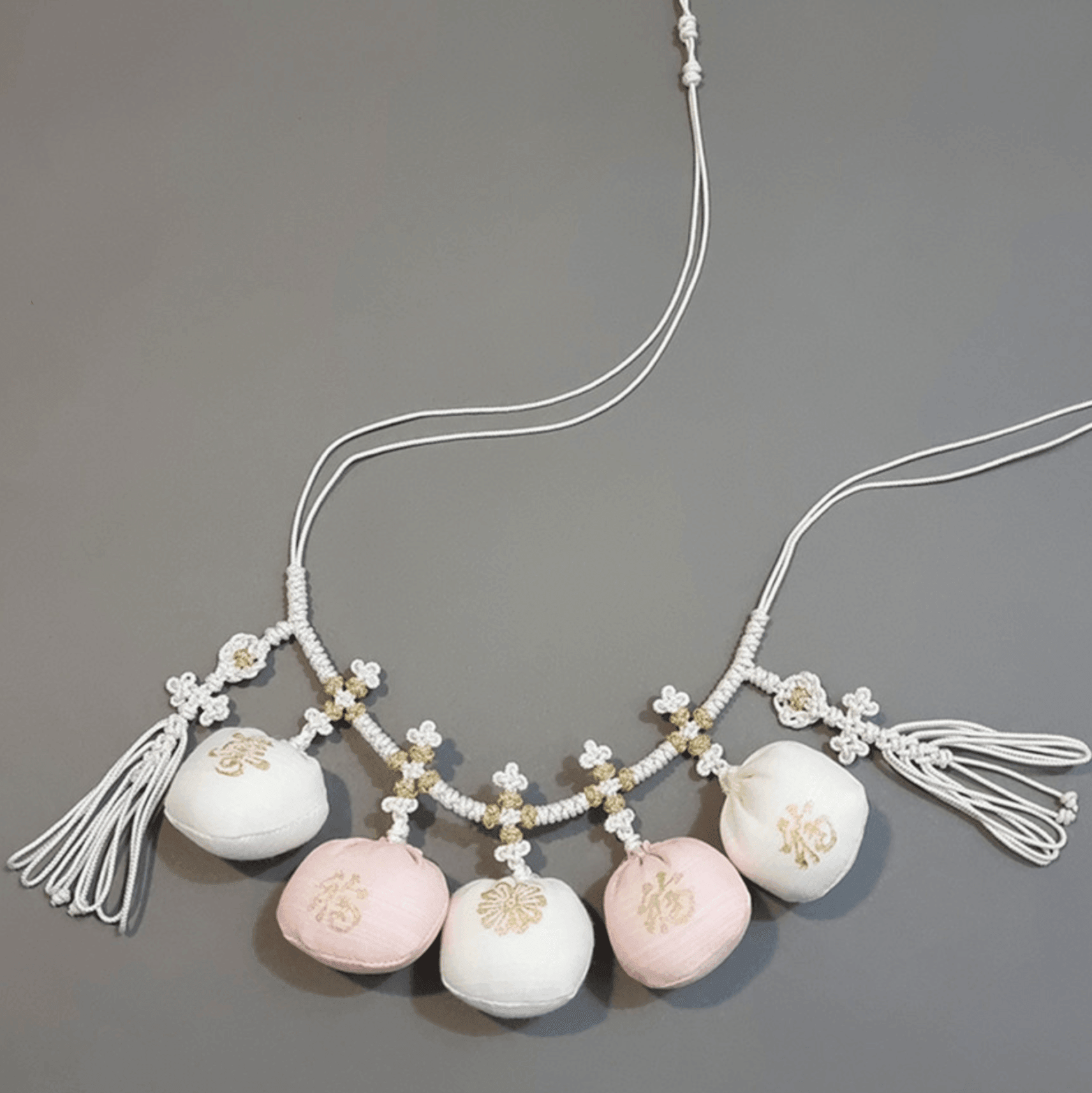 Gold Foil Bell Belt - Native Korean