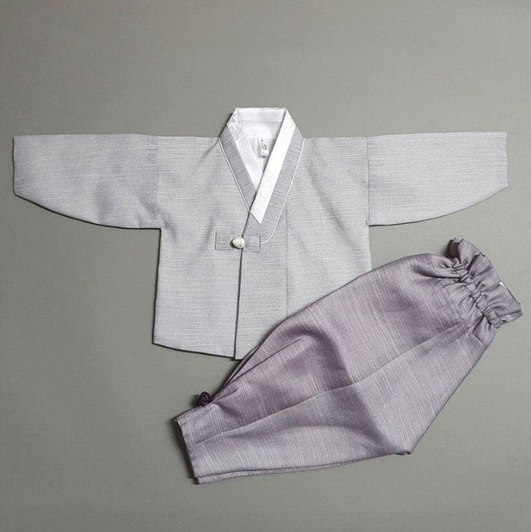 Hyungoon Pleated Pastel Boy Hanbok (100D-8YR) - Native Korean