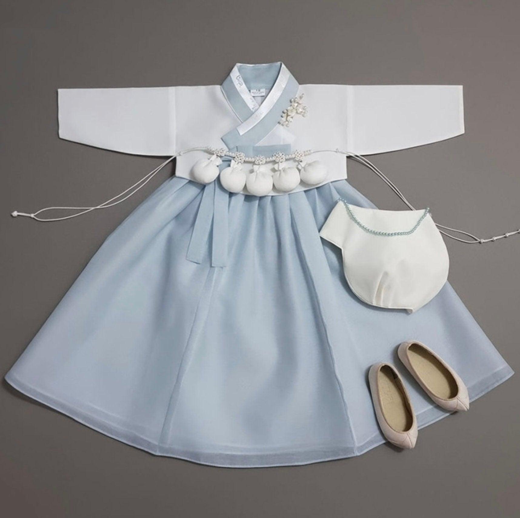 Hyungyoung Sky Girl Hanbok (100D-1YR) - Native Korean