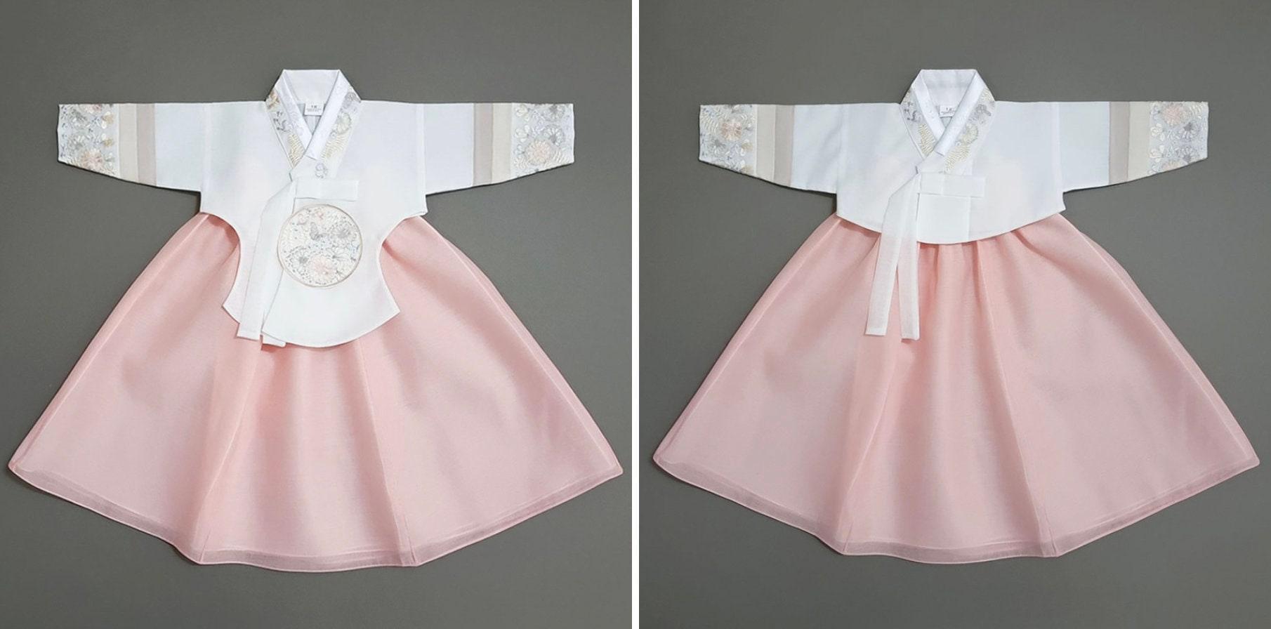 Hyunji Peach Girl Hanbok (100D-15YR) - Native Korean