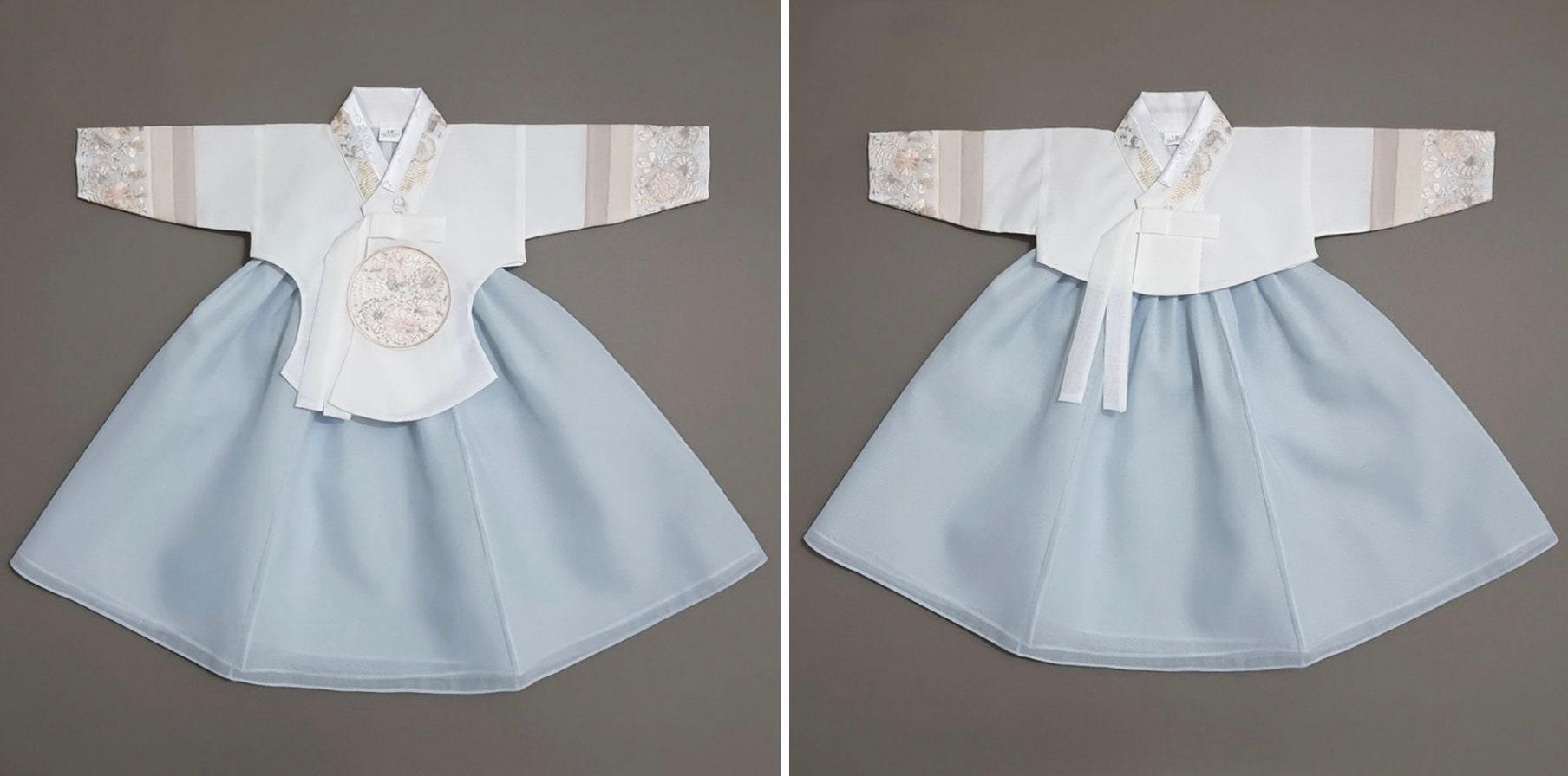 Hyunji Sky Girl Hanbok (100D-15YR) - Native Korean