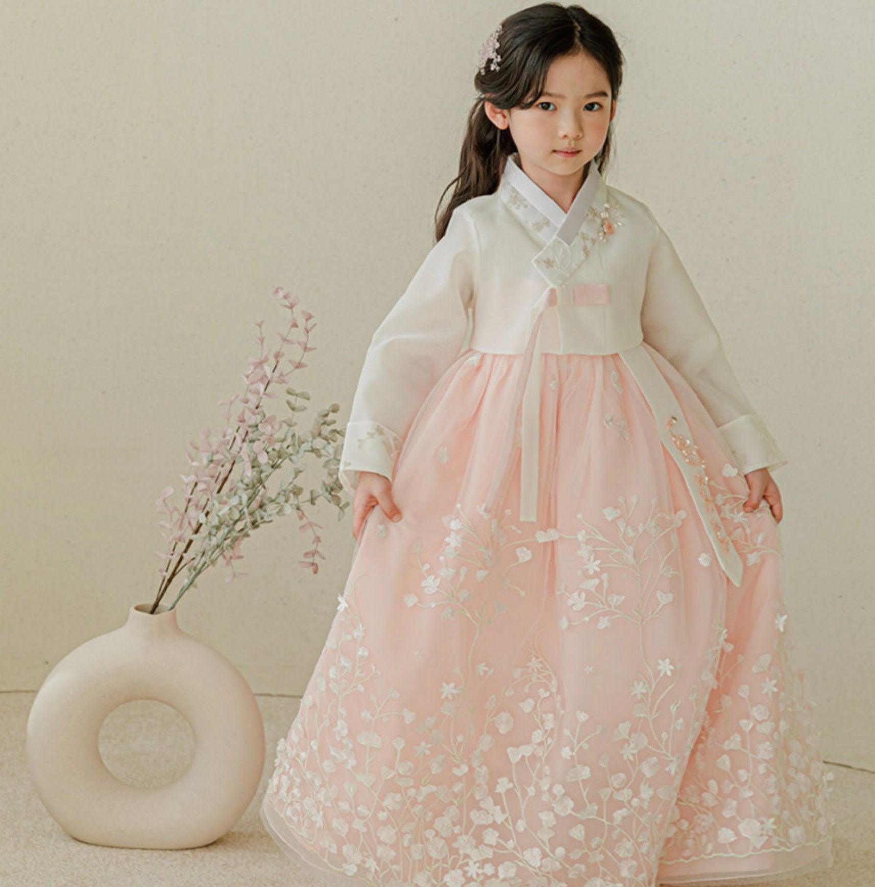 Yuna Dress Girl Hanbok (1-10YR) - Native Korean