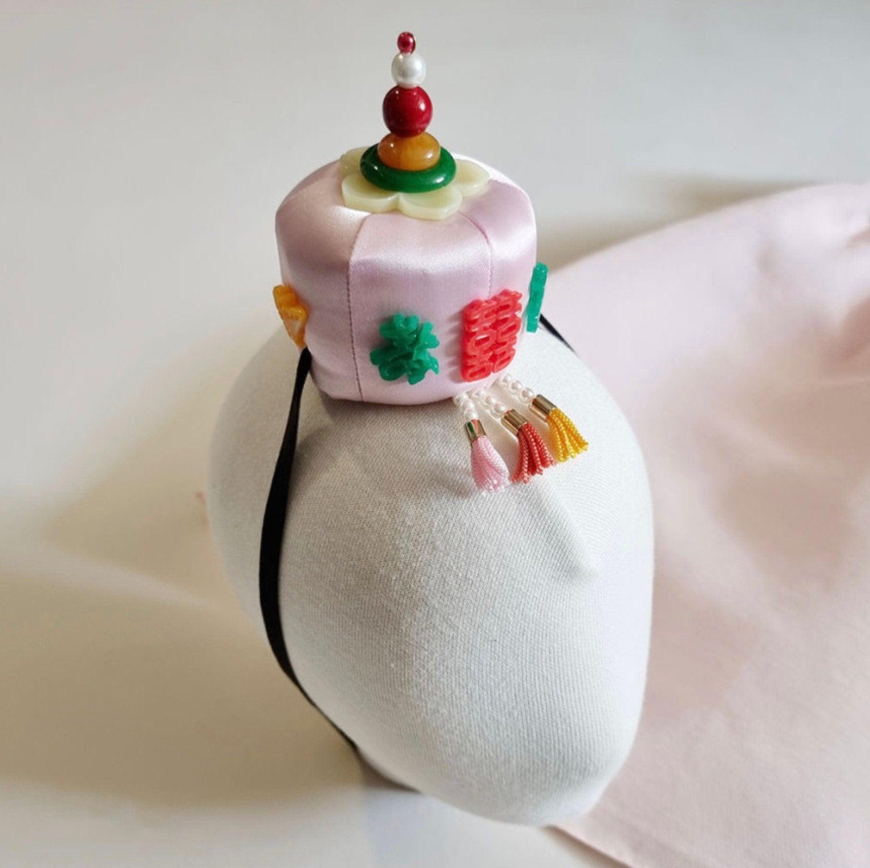 Jade Pink Jokduri Korean Coronet - Native Korean