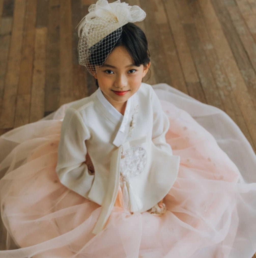 Jian Dress Girl Hanbok (100D-15YR) - Native Korean