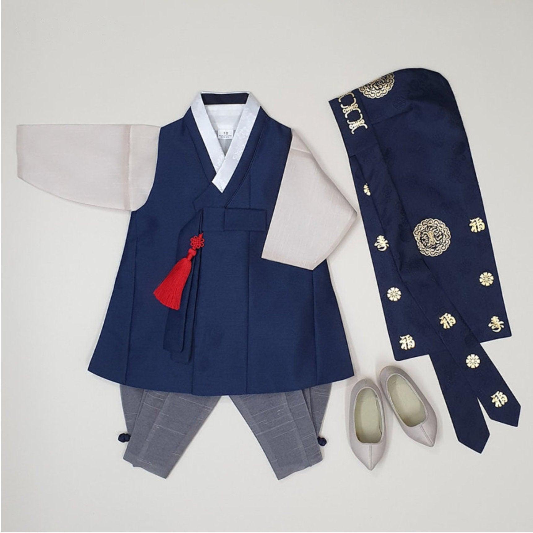 Jungkyung Boy Hanbok (100D-10YR) - Native Korean