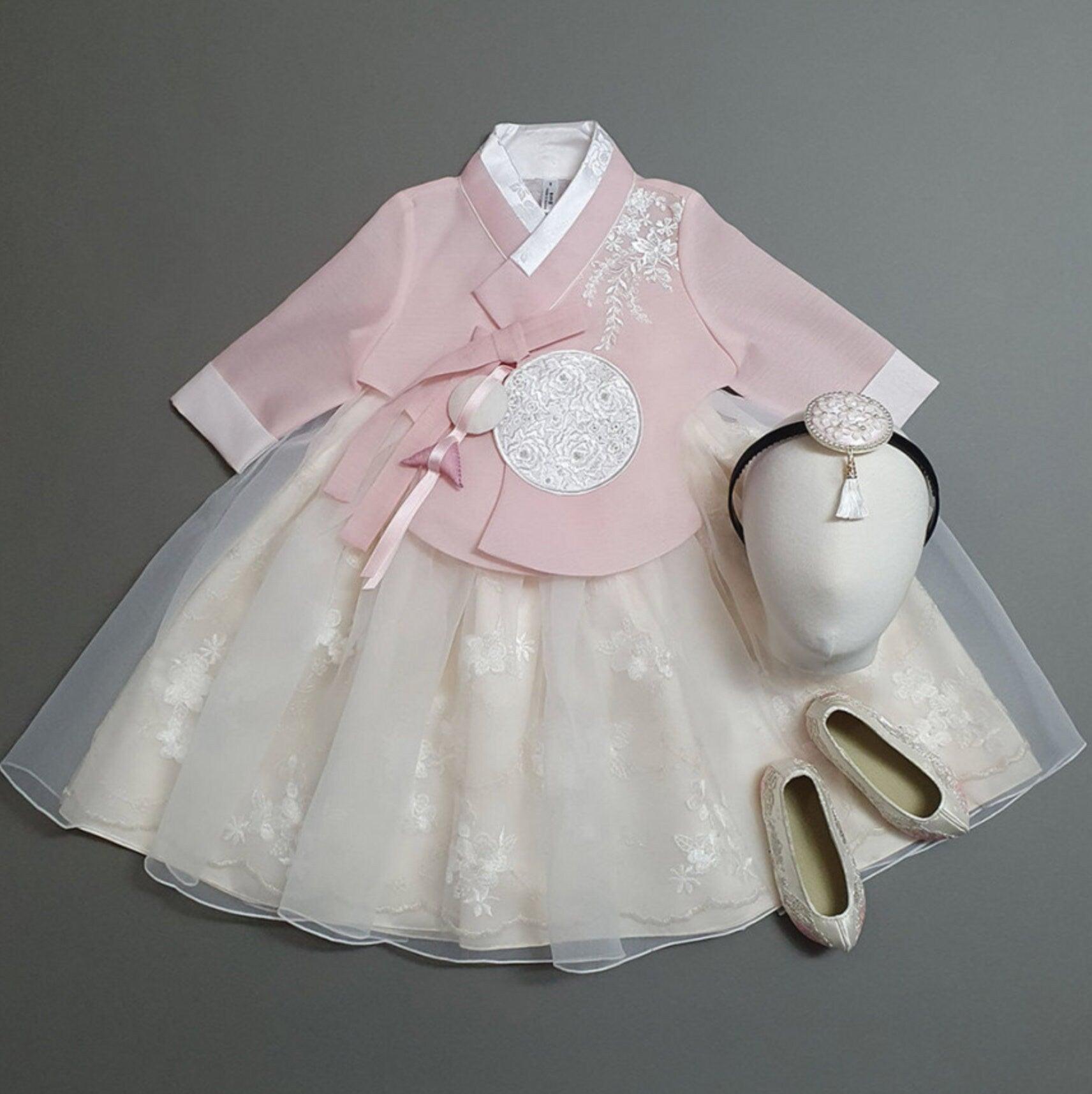 Kaon Dress Girl Hanbok (100D-9YR) - Native Korean