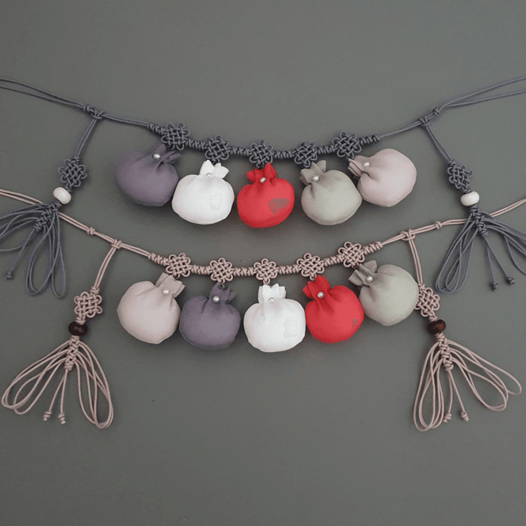 Knotted Vivid Bell Belt - Native Korean